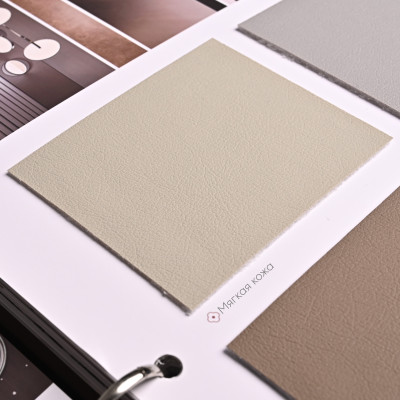 Стеновая панель CROWN CR13401-88 Кожа оливковая нежность - 2800*1220*5 мм