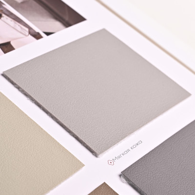 Стеновая панель CROWN CR13421-88 Кожа лавандовый крем - 2800*1220*5 мм