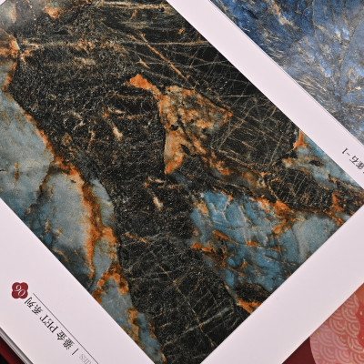 Стеновая панель CROWN CR13471-88 Мрамор Азул Империал - 2800*1220*5 мм