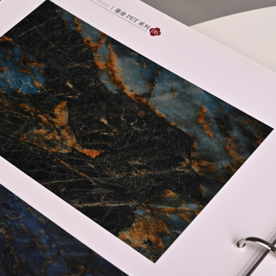 Стеновая панель CROWN CR13471-88 Мрамор Азул Империал - 2800*1220*5 мм