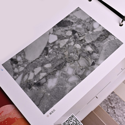 Стеновая панель CROWN CR13501-88 Мраморная Серая Брекчия - 2800*1220*5 мм