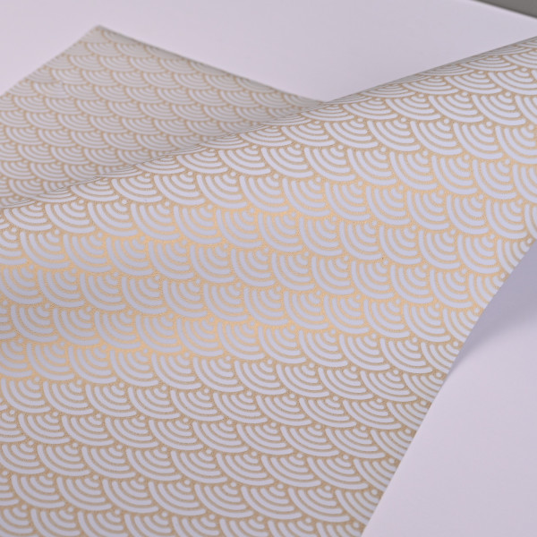 Стеновая панель CROWN RD_N39 Молочная Сейгайха - 2800-1220-5 мм