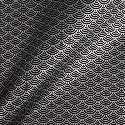 Стеновая панель CROWN RD_N41 Серебряная Сейгайха - 3600*1220*8 мм