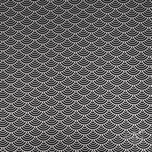 Стеновая панель CROWN RD_N41 Серебряная Сейгайха - 2800-1220-5 мм