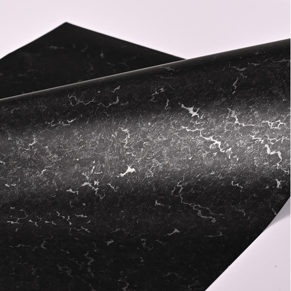 Стеновая панель CROWN RD_N91 Серебристый обсидиан - 2800*1220*5 мм