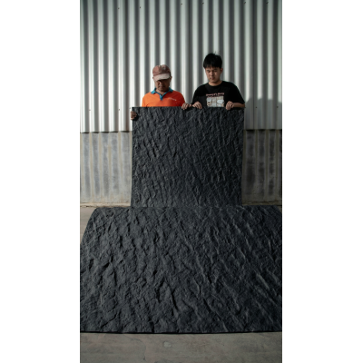 Гибкая керамическая панель KBS-P20261-Black Чёрный 3000-1150-6 мм