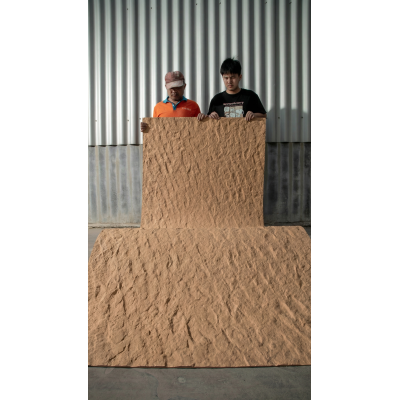 Гибкая керамическая панель KBS-P20261-Khaki Хаки 3000-1150-6 мм