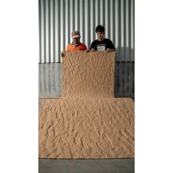 Гибкая керамическая панель KBS-P20261-Khaki Хаки 3000-1150-6 мм