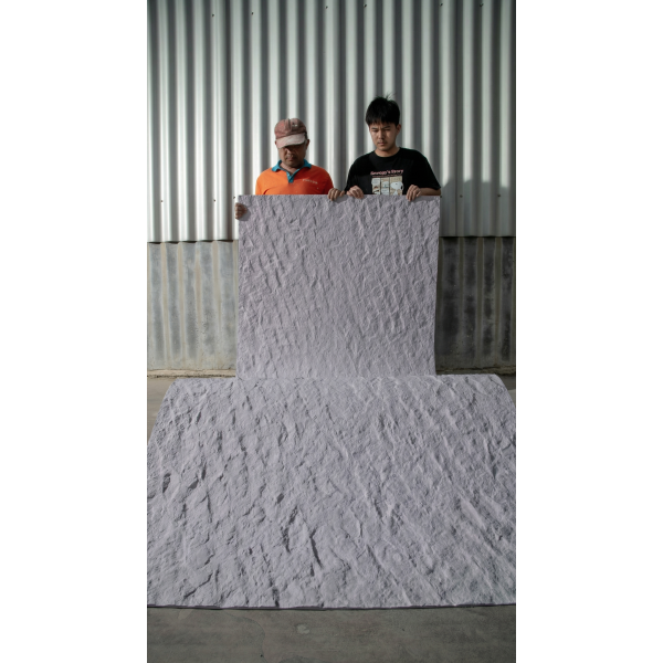 Гибкая керамическая панель KBS-P20261-LGray Серый 3000-1150-6 мм