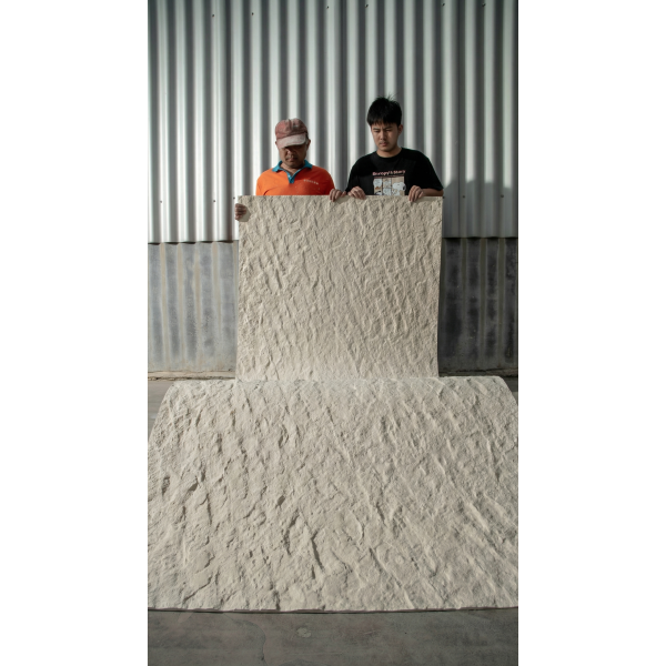 Гибкая керамическая панель KBS-P20261-OffWhite Молочный 3000-1150-6 мм