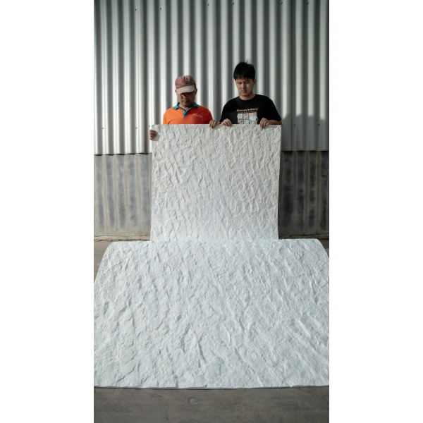 Гибкая керамическая панель KBS-P20261-White Белый 3000-1150-6 мм