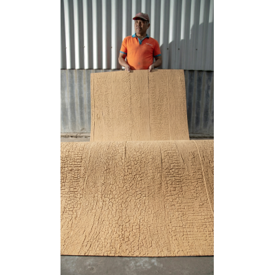 Гибкая керамическая панель KBS-P20265-Beige Бежевый 2800-1180-3 мм