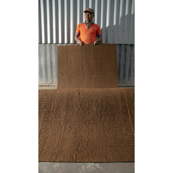 Гибкая керамическая панель KBS-P20265-Khaki Хаки 2800-1180-3 мм