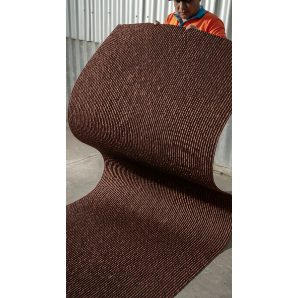 Гибкая керамическая панель KBS-P20266-Red Бордовый 2750-1190-6 мм