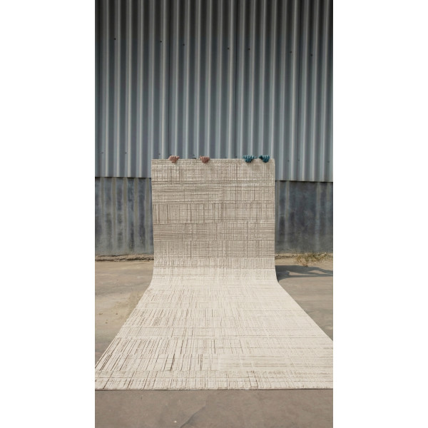 Гибкая керамическая панель KBS-P20267-OffWhite Молочный 3050-1150-7 мм