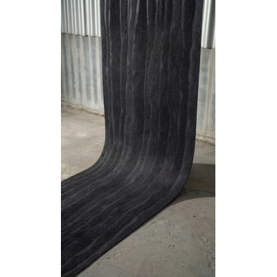 Гибкая керамическая панель KBS-P20272-Black Чёрный 3000-1200-3 мм