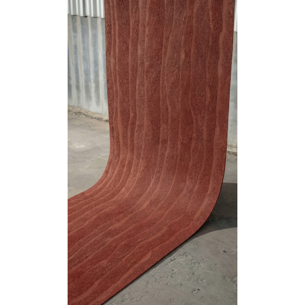 Гибкая керамическая панель KBS-P20272-Red Бордовый 3000-1200-3 мм