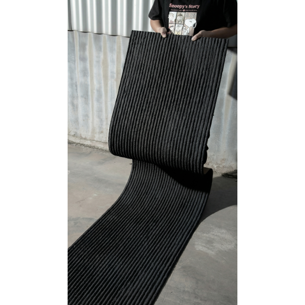 Гибкая керамическая панель KBS-P20273-Black Чёрный 3200-1200-7 мм