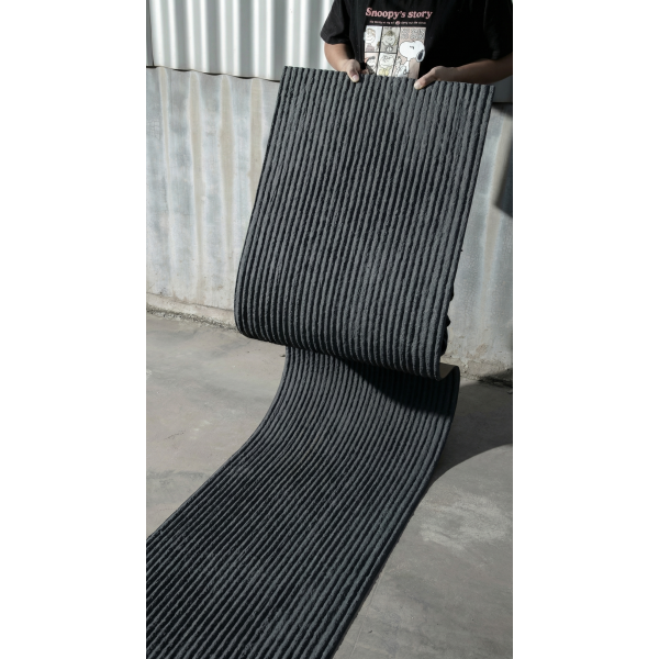 Гибкая керамическая панель KBS-P20273-DGray Графитовый 3200-1200-7 мм