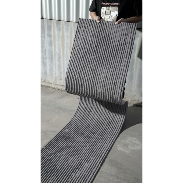 Гибкая керамическая панель KBS-P20273-LGray Серый 3200-1200-7 мм