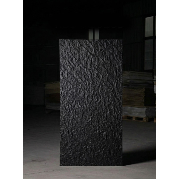 Гибкая керамическая панель KBS-P20283-Black Чёрный 600-1200-5 мм