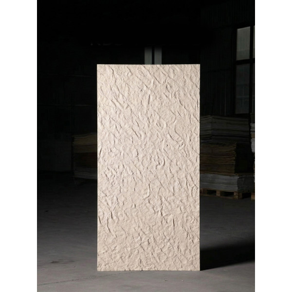 Гибкая керамическая панель KBS-P20283-OffWhite Молочный 600-1200-5 мм