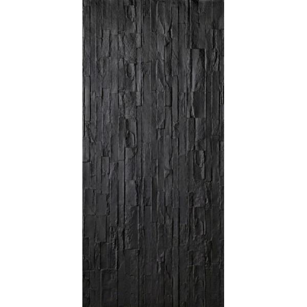Гибкая керамическая панель KBS-P20292-Black Чёрный 600-1200-4 мм