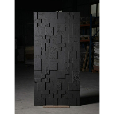 Гибкая керамическая панель KBS-P20295-Black Чёрный 600-1200-7 мм