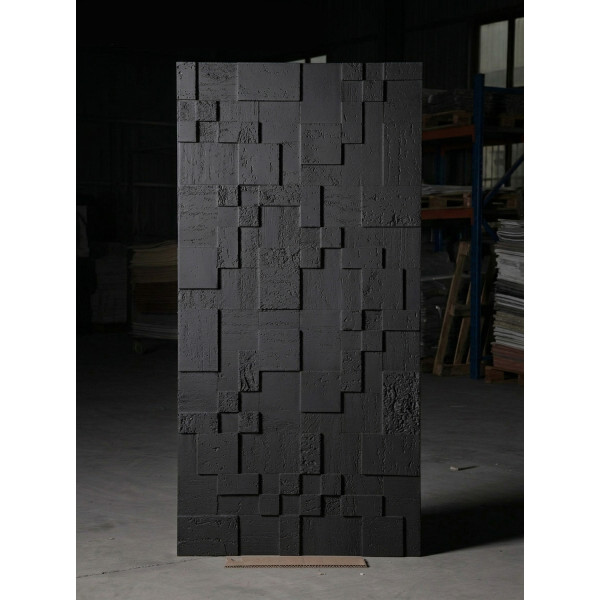 Гибкая керамическая панель KBS-P20295-Black Чёрный 600-1200-7 мм