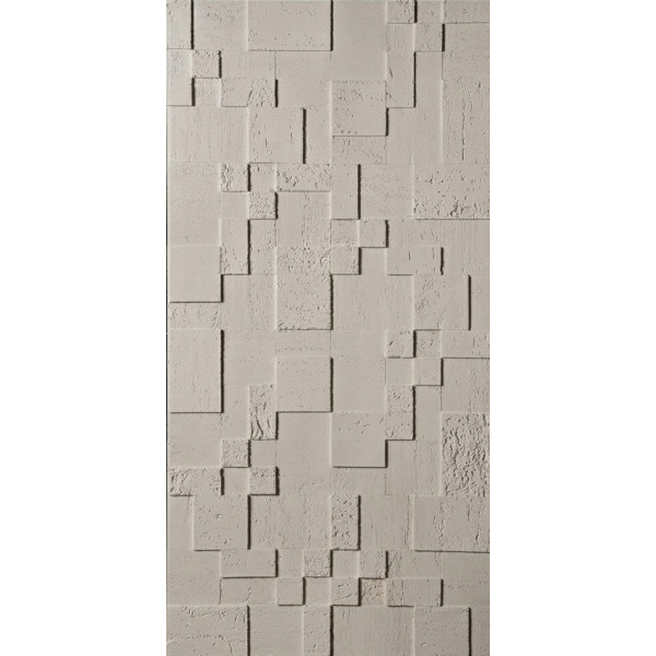 Гибкая керамическая панель KBS-P20295-OffWhite Молочный 600-1200-7 мм