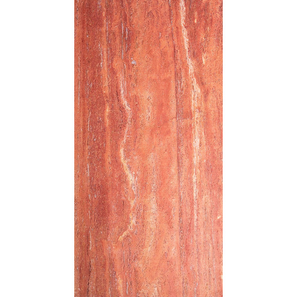 Гибкая керамическая панель Травертин 08-Light-Red 600-1200-3 мм