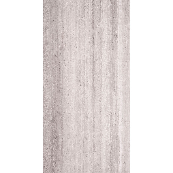 Гибкая керамическая панель Травертин 10-Striped-Gray 600-1200-3 мм