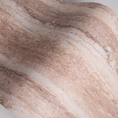 Гибкая керамическая панель Травертин 15-Yellowish-Brown 600-1200-3 мм