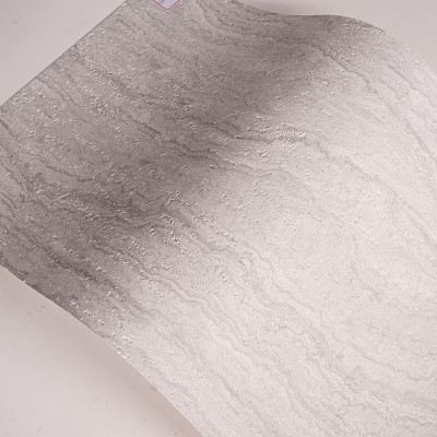 Гибкая керамическая панель Травертин 18-Glacier-Ash 600-1200-3 мм