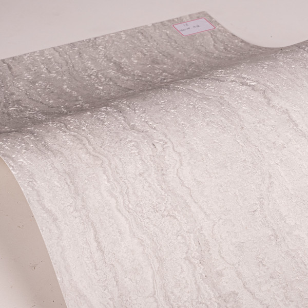 Гибкая керамическая панель Травертин 18-Glacier-Ash 600-1200-3 мм