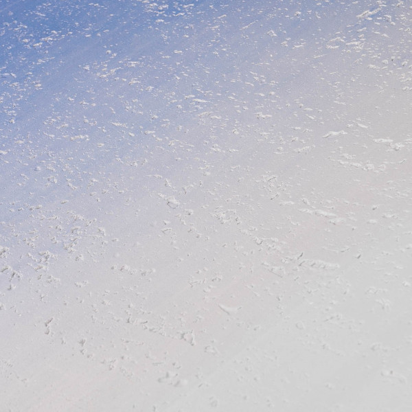 Гибкая керамическая панель Травертин 21-Gradient-Blue 600-1200-3 мм