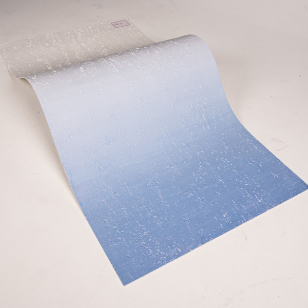 Гибкая керамическая панель Травертин 21-Gradient-Blue 600-1200-3 мм