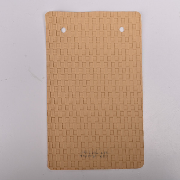 Стеновая панель CROWN 1210-11 Кожа Сливочный - 2800-1220-5 мм