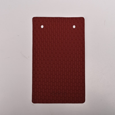 Стеновая панель CROWN 1210-17 Кожа Винный - 2800-1220-5 мм