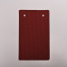 Стеновая панель CROWN 1210-17 Кожа Винный - 2800-1220-5 мм