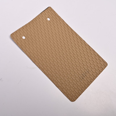Стеновая панель CROWN 1210-6 Кожа Песочная - 2800-1220-5 мм