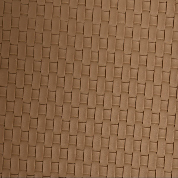 Стеновая панель CROWN 1210-6 Кожа Песочная - 2800-1220-5 мм