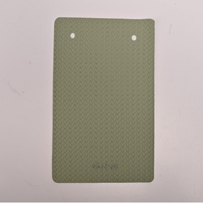 Стеновая панель CROWN 1211-11 Кожа Шалфейно-зелёная - 2800-1220-5 мм