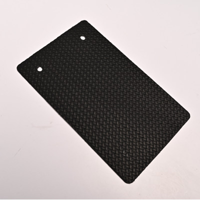 Стеновая панель CROWN 1211-20 Кожа Чёрный - 2800-1220-5 мм