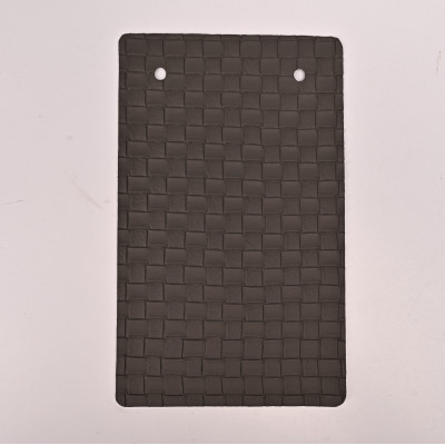 Стеновая панель CROWN 1212-8 Кожа Графитовый - 2800-1220-5 мм