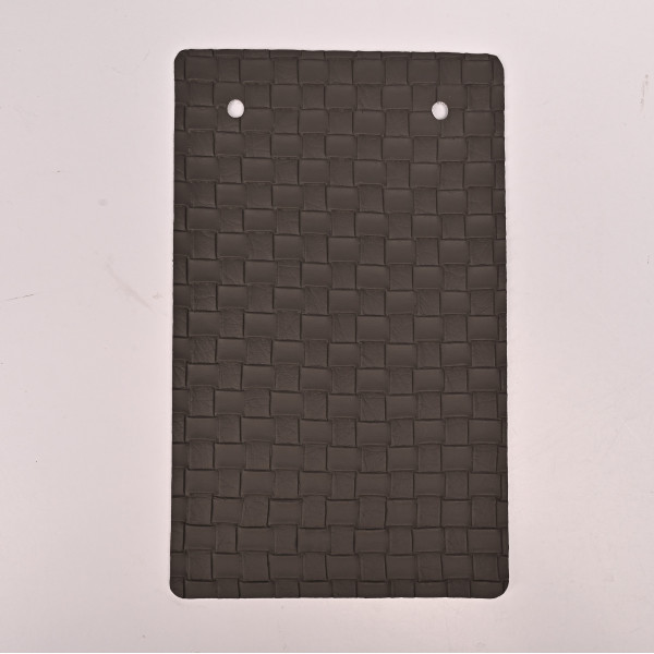 Стеновая панель CROWN 1212-8 Кожа Графитовый - 2800-1220-5 мм
