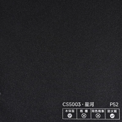 Стеновая панель PREMIUM CS5003 Чёрный уголь фактурный - 2800*1220*5 мм