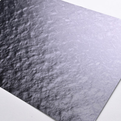 Стеновая панель PREMIUM WR-LM04 Фактурная графитовая сталь - 2800*1220*5 мм