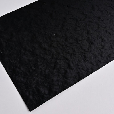 Стеновая панель PREMIUM WR-LM06 Фактурный чёрный металл - 2800*1220*5 мм