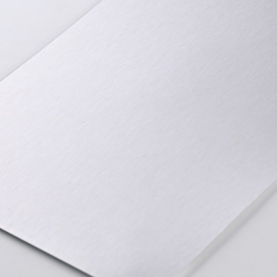 Стеновая панель PREMIUM WR-LX01 Среднешлифованный светлый алюминий - 2800*1220*5 мм